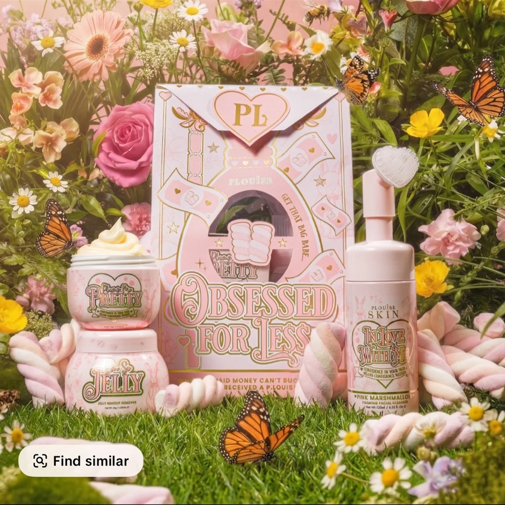 P.Louise Pink Marshmallow Skincare Set - Obsessed For Less